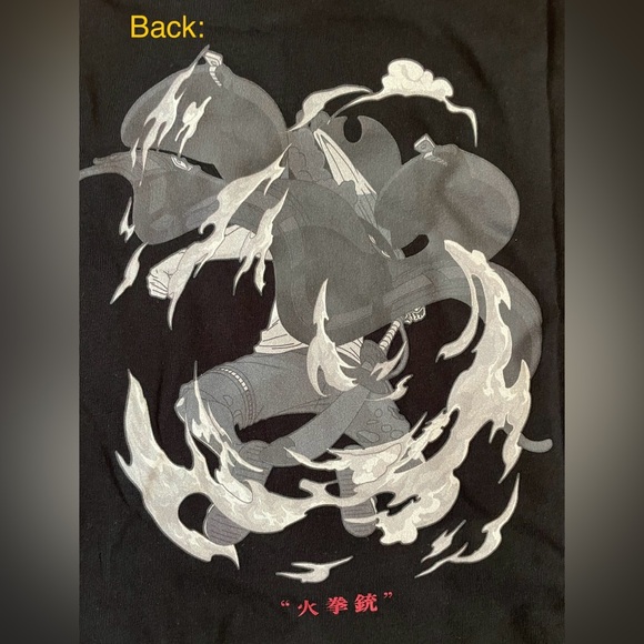 NWT RARE One Piece Film Monkey Luffy Uniqlo Anime T Shirt. Black. Size Medium - Picture 8 of 11